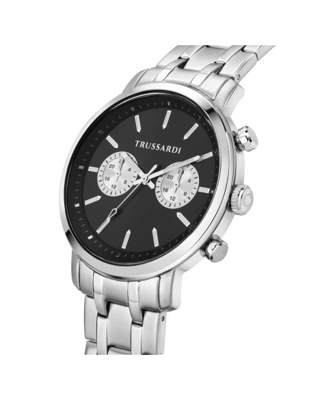 Trussardi T-Couple – Orologio Uomo Acciaio Silver Crono (R2453147003)