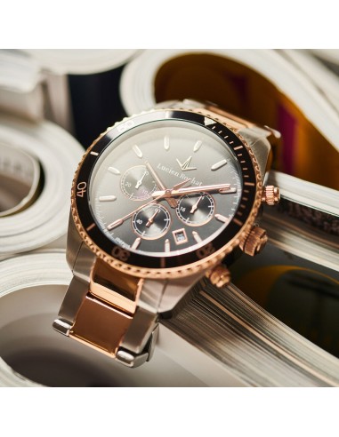 Lucien Rochat Léman – Orologio Uomo Acciaio Oro...