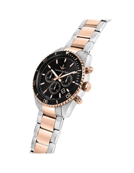 Lucien Rochat Léman – Orologio Uomo Acciaio Oro Rosa (R0473617006)