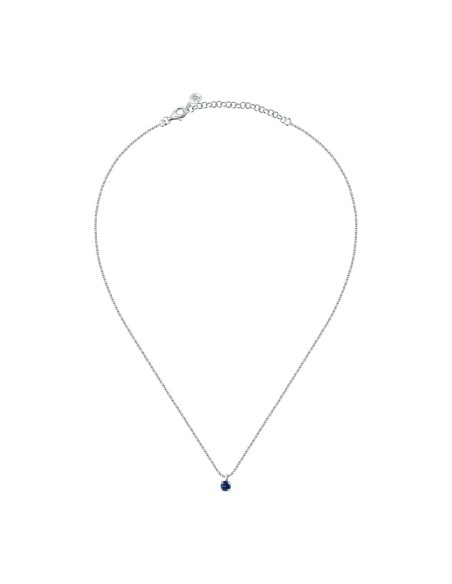 Morellato Tesori – Collana Donna Argento con Zircone Blu (SAIW172)
