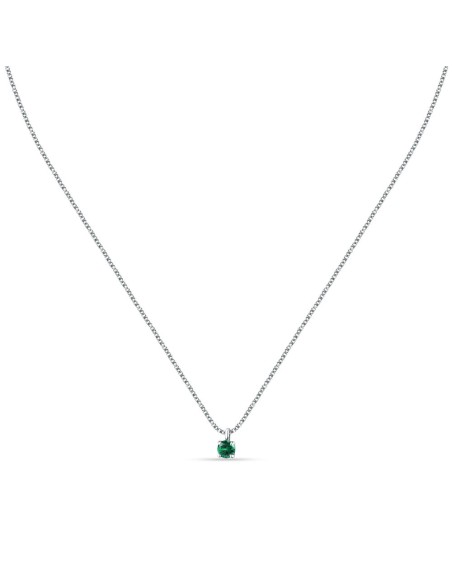 Morellato Tesori – Collana Donna Argento con Zircone Verde (SAIW173)