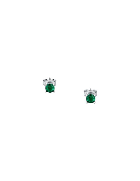 Morellato Tesori – Orecchini Donna Lobo Argento con Zircone Verde (SAIW176)