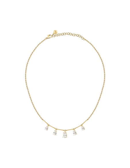 Morellato Tesori – Collana Donna Dorata Zirconi Goccia (SAIW207)
