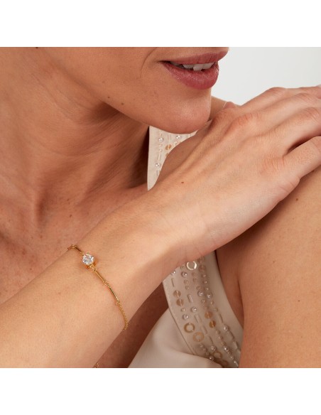 Bracciale Morellato Tesori – Dorato con Zircone Bianco (SAIW209)