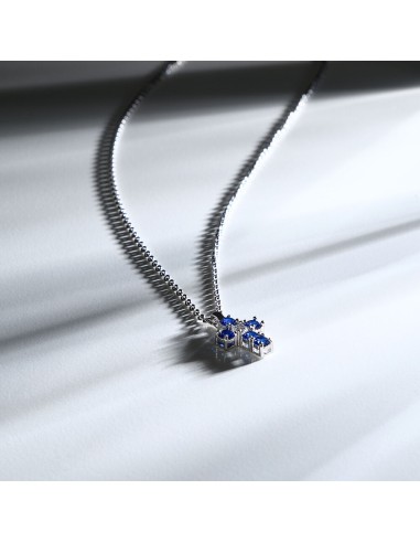 Collana Morellato Tesori – Croce Zirconi Blu e...