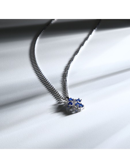 Collana Morellato Tesori – Croce Zirconi Blu e Bianchi (SAIW216)