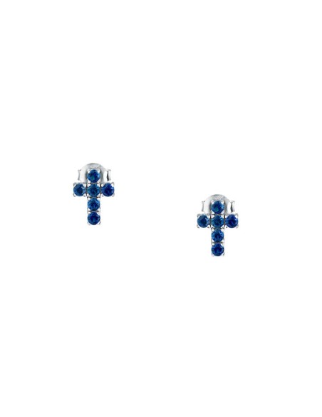 Orecchini Morellato Tesori – Lobo Croce Zirconi Blu (SAIW219)