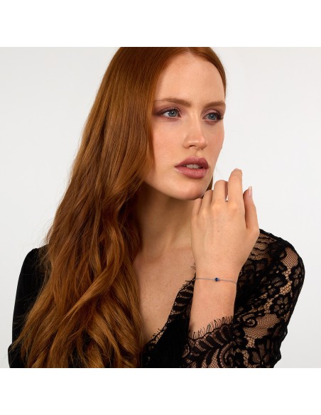 Bracciale Morellato Tesori – Argento con Zircone Blu (SAIW238)