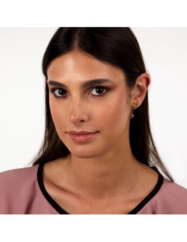 Orecchini Emily in Paris – Cuori Rosa e Acciaio...