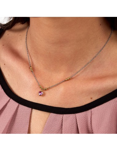 Collana Emily in Paris – Cuore Rosa Acciaio e...