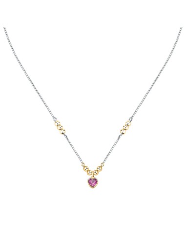 Collana Emily in Paris – Cuore Rosa Acciaio e...
