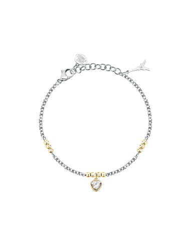 Bracciale Emily in Paris – Cuore Bianco Acciaio...
