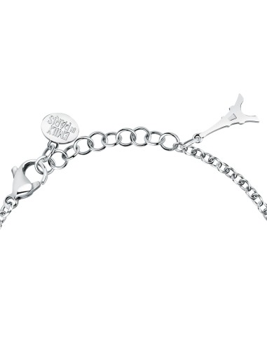 Bracciale Emily in Paris – Cuore Bianco Acciaio...