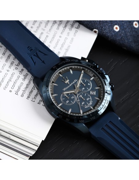 Maserati Blue Edition – Orologio Uomo Acciaio Cinturino Blu (R8871612042)