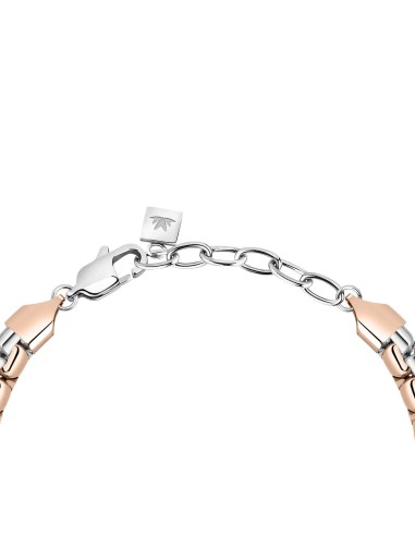 Bracciale Uomo Morellato Motown Acciaio Bicolor...