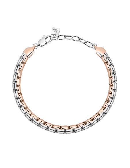 Bracciale Uomo Morellato Motown Acciaio Bicolor (SALS54)