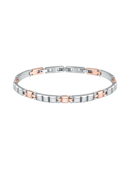 Bracciale Uomo Morellato Acciaio Silver Rose-Gold (SALS79)