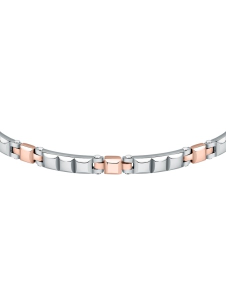 Bracciale Uomo Morellato Acciaio Silver Rose-Gold (SALS79)