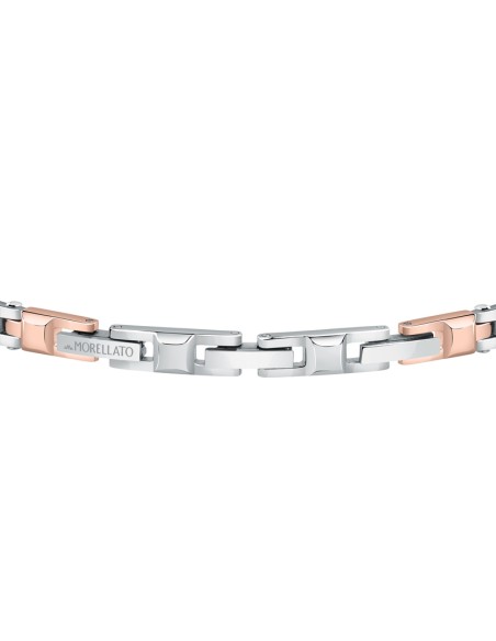 Bracciale Uomo Morellato Acciaio Silver Rose-Gold (SALS79)