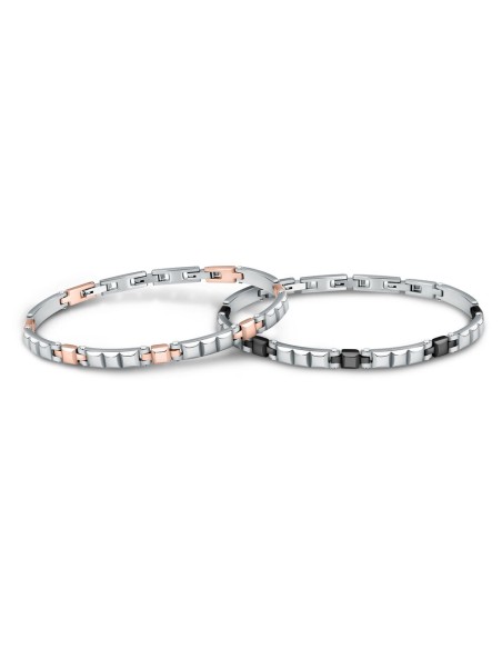 Bracciale Uomo Morellato Acciaio Silver Rose-Gold (SALS79)