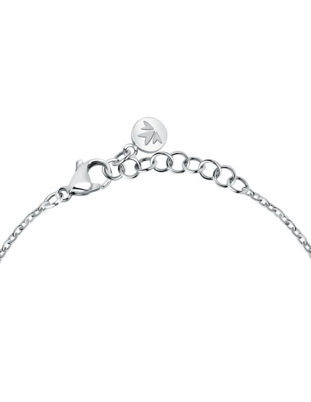 Bracciale Morellato Donna Farfalle Argento Acciaio Regolabile (SAUN36)