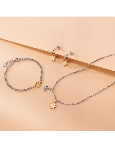 Collana Morellato Donna Luna e Stella Bicolore...