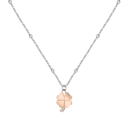 Collana Morellato Donna Quadrifoglio Rose Gold...