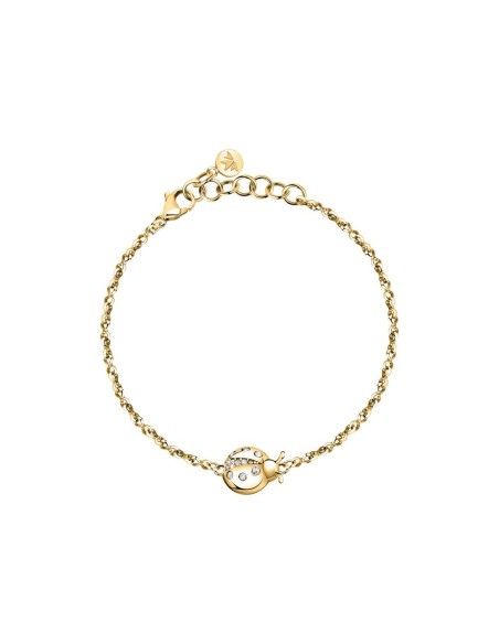 Bracciale Morellato Donna Dorato con Coccinella e Cristalli (SAVZ08)