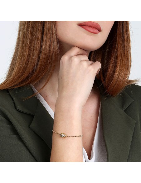 Bracciale Morellato Donna Dorato con Coccinella e Cristalli (SAVZ08)
