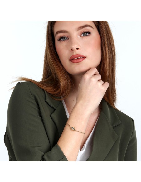 Bracciale Morellato Donna Dorato con Coccinella e Cristalli (SAVZ08)