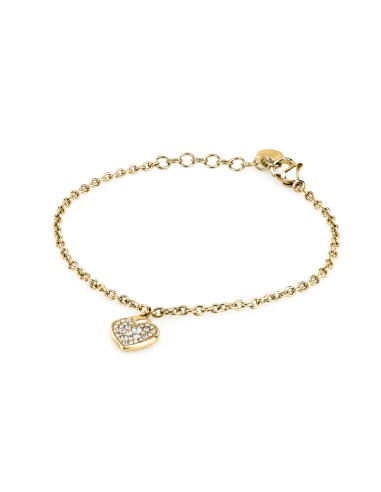 Bracciale Morellato Cuore Dorato con Cristalli...