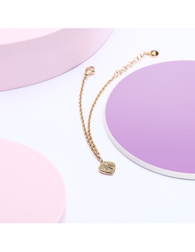 Bracciale Morellato Cuore Dorato con Cristalli...