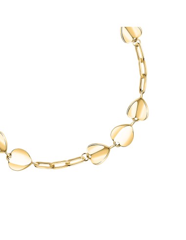 Bracciale Morellato Cuori Acciaio Dorato Donna...