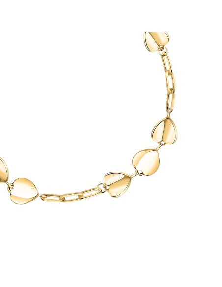 Bracciale Morellato Cuori Acciaio Dorato Donna (SAWW03)