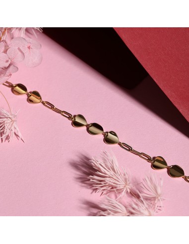 Bracciale Morellato Cuori Acciaio Dorato Donna...