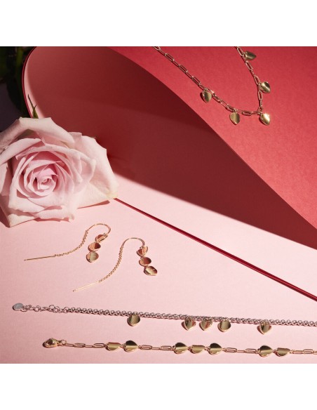 Bracciale Morellato Cuori Acciaio Dorato Donna (SAWW03)