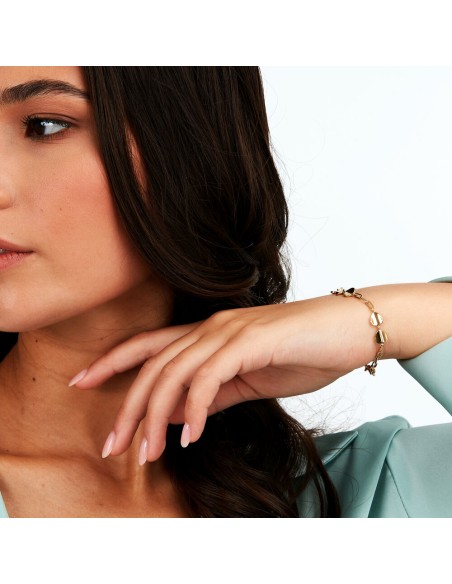 Bracciale Morellato Cuori Acciaio Dorato Donna (SAWW03)
