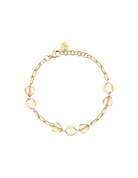 Bracciale Morellato Cuori Acciaio Dorato Donna (SAWW03)