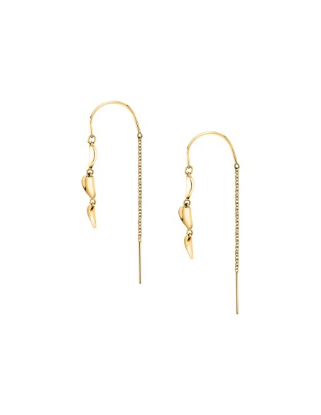 Orecchini Morellato Cuori Pendenti Dorati Donna (SAWW06)