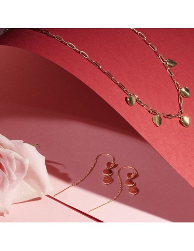 Orecchini Morellato Cuori Pendenti Dorati Donna...