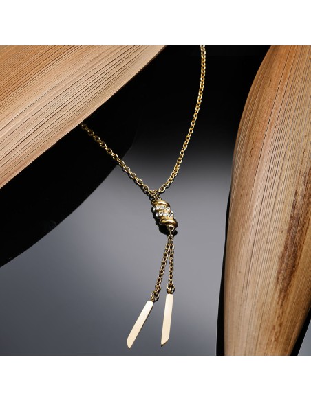 Collana Morellato Dorata con Cristalli Pendenti Donna (SAWZ02)