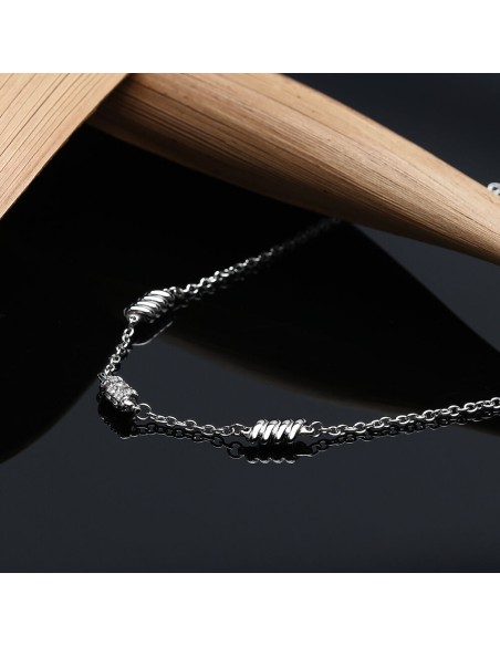 Collana Morellato Torchon con Cristalli Bianchi Donna (SAWZ03)