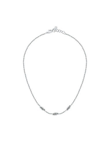Collana Morellato Torchon con Cristalli Bianchi...