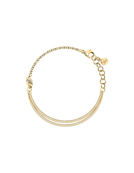 Bracciale Morellato Torchon – Dorato a Tripla Catena (SAWZ05)