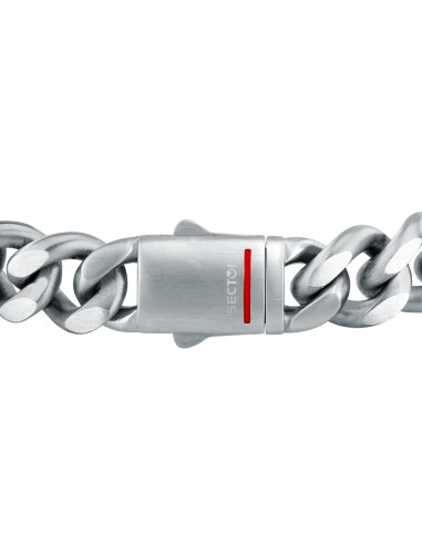 Bracciale Uomo Sector Bold in Acciaio Maglia...