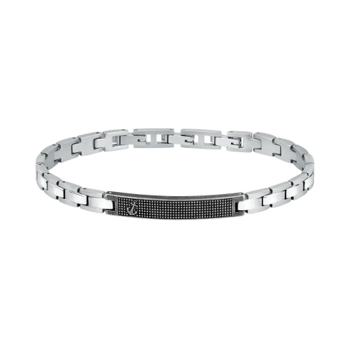 Bracciale Sector Uomo Acciaio Silver con Ancora...