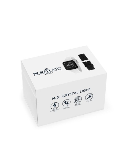 Smartwatch Donna Morellato M01 Crystal Light Bianco (R0151167516)