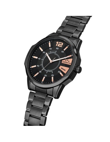 Chronostar Brave – Orologio Uomo Nero Acciaio e...