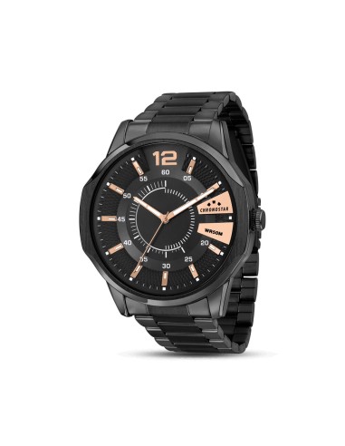 Chronostar Brave – Orologio Uomo Nero Acciaio e...
