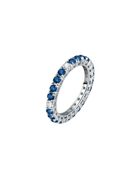 Morellato Tesori – Anello Donna Argento con Zirconi Blu (SAIW170)